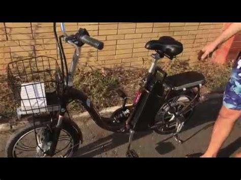 Китайский электровелосипед обзор - YouTube