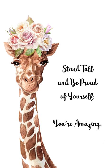 Stand Tall and Be Proud of Yourself. You're Amazing. | Proud of you quotes, Proud of you, How to ...