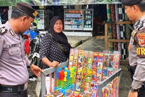 Antisipasi Perdagangan Petasan Selama Ramadhan Polres Ciamis