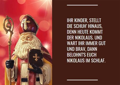 Nikolaus Spr Che Gr E Zaubern Sie Allen Am Nikolaustag Mit Lieben