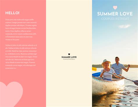 how to create a trifold brochure