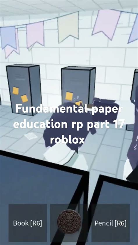 Fundamental Paper Education Rp Part Roblox Youtube