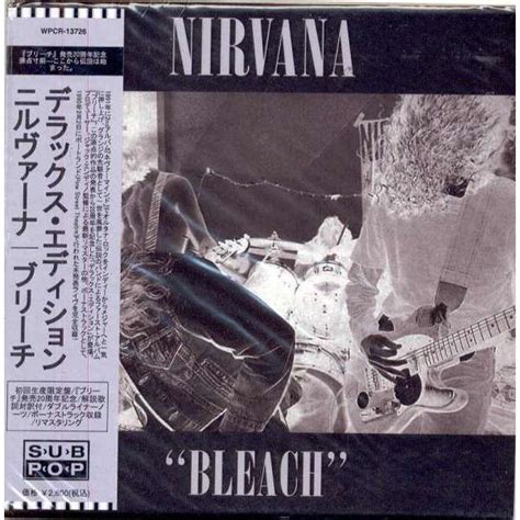 Nirvana Bleach Nirvana Album Album Cover Art Album Art