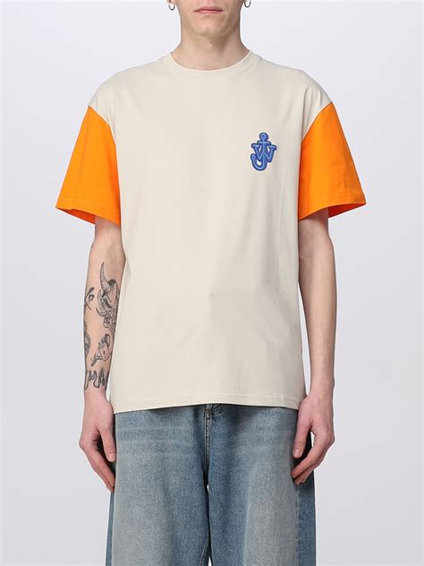 Jw Anderson T Shirt Men Beige Jw Anderson T Shirt Jt Pg