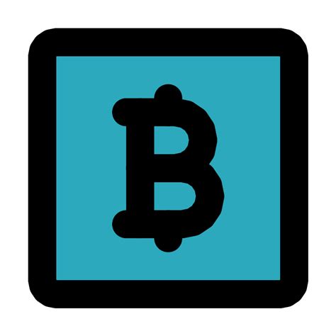 Bitcoin Square Vector Svg Icon Svg Repo