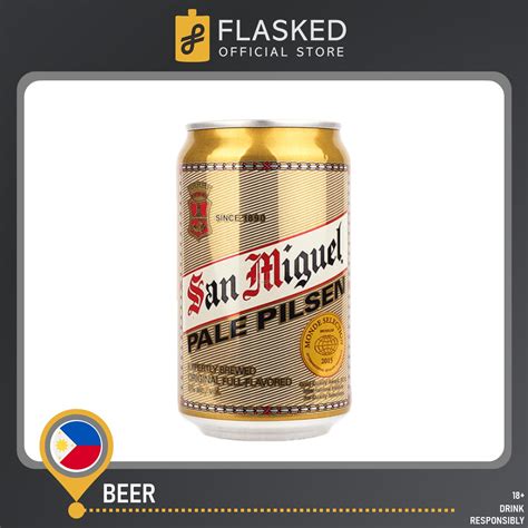 San Miguel Pale Pilsen Beer Can Ml Lazada Ph