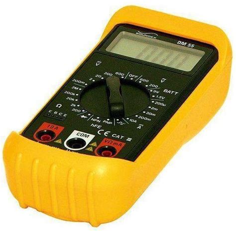 Multimeter Digitaal Trans Test Bol