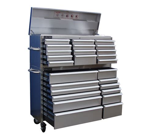 Stainless Steel Tool Cabinet Us Pro Tools 54 Wide