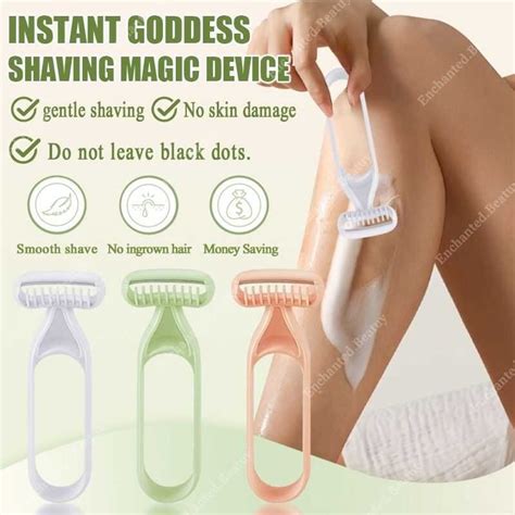 Women S Manual Bikini Trimmer Women S Hair Shaver Shaving Smooth Skin Designed Shopee Philippines