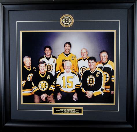 Boston Bruins – Captains’ and All-Time Legends | DGL Sports – Vancouver ...