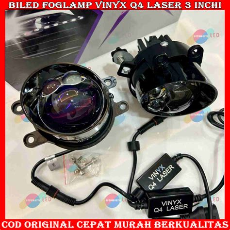 Jual ORIGINAL BILED FOGLAMP VINYX Q4 LASER WARNA 40WATT LAMPU FOGLAMP