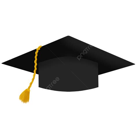 Graduation Cap And Tassel Clipart Hd Png Black Graduation Cap With Orange Tassel Graduation