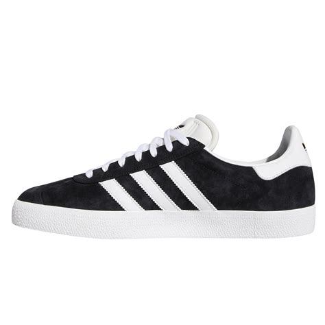 Adidas Skateboarding Gazelle Adv Core Black Cloud White Gold Metallic