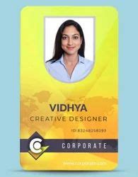 Multicolor Rectangular PVC ID Card Offset At Rs 50 Piece In Gurugram