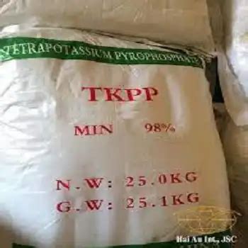 Potassium Pyrophosphate Tkpp Factory Diphosphoric Acid K4p2o7