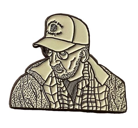 Old Timer Enamel Pin Jack Henry Coffee Roasters