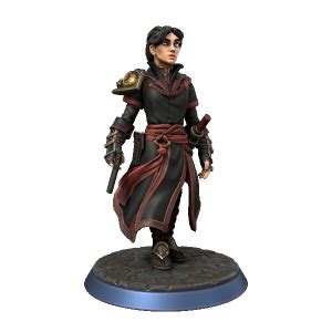 LoA Talia Al Ghul Made With Hero Forge