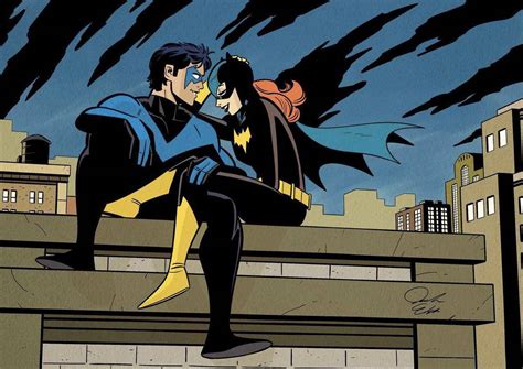 Dick Grayson And Barbara Gordon By Guardian2001 On Deviantart