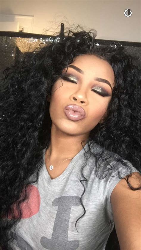 Aaliyah Jay Hair Makeup Human Hair Beautiful Hair