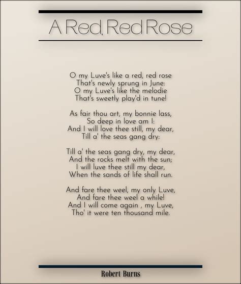 Robert Burns Poems | Classic Famous Poetry