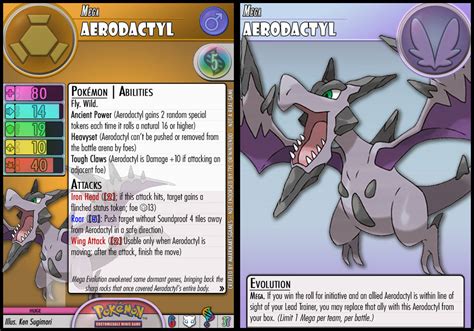 Mega Aerodactyl by PokemonCMG on DeviantArt