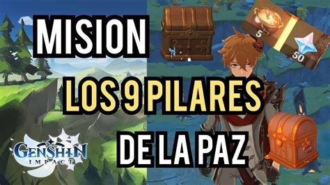 GuÍa Los 9 Pilares De La Paz 💥 MisiÓn Y Como Obtener Las Piedras