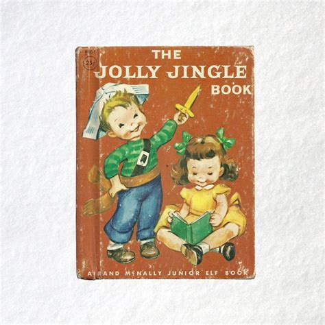 The Jolly Jingle Book 1950s Childrens Book Vintage Etsy Happy Kids