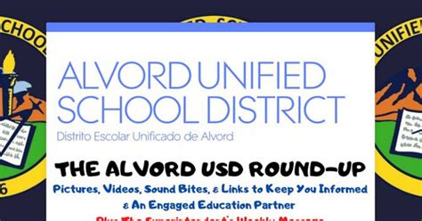 ALVORD UNIFIED SCHOOL DISTRICT