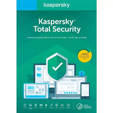 Antivirus Kaspersky Total Security 1 Año 1 Dispositivo Digital