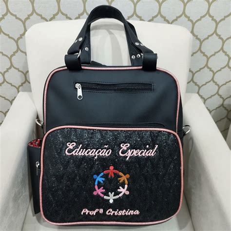 Bolsa Mochila Personalizada Professora Educa O Especial Elo