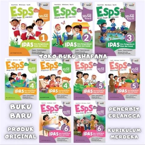 Jual Buku Esps Ipas Kelas Sd Erlangga Kurikulum Merdeka