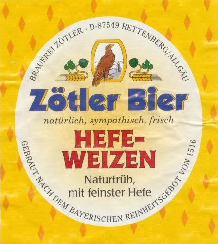Hefeweizen Hell - Privat-Brauerei Zötler - Untappd