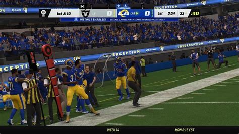 Madden Nfl 23 Franchise Mode Rams Season 1 Week 14 Vs Raiders Youtube