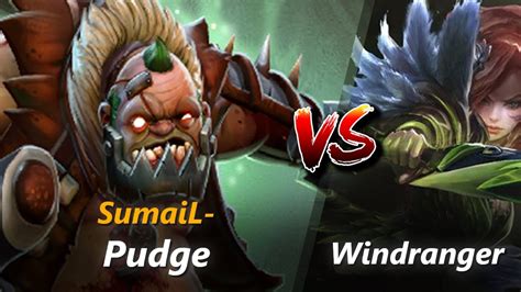 SumaiL Mid Pudge Vs Windranger First 10 Minutes YouTube