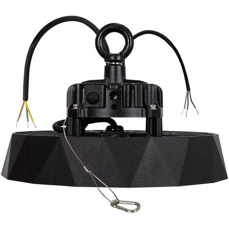 Campana LED Industriale UFO 100W 190lm W LIFUD Regolabile 0 10V HBS