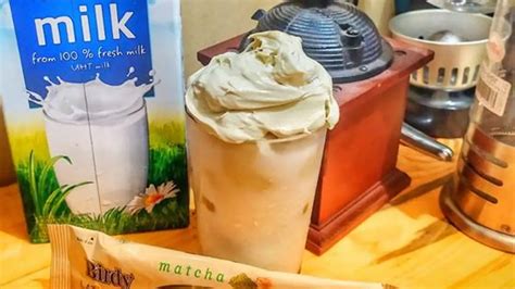 Resep Dalgona Matcha Latte Untuk Temani Waktu Santai Lifestyle