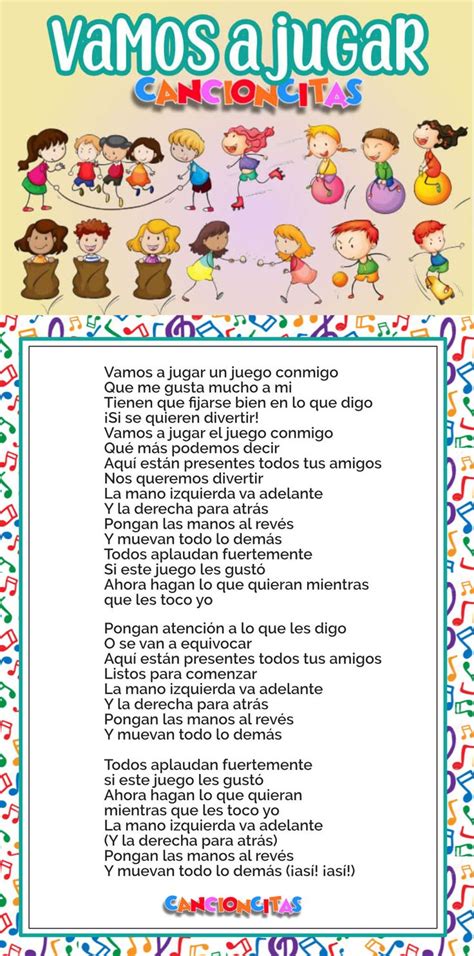 Vamos a Jugar Canción Infantil Canciones infantiles Canciones