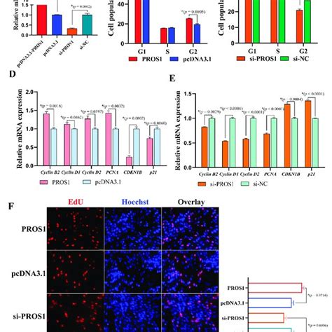 Pros Facilitates Chicken Preadipocyte Proliferation A The