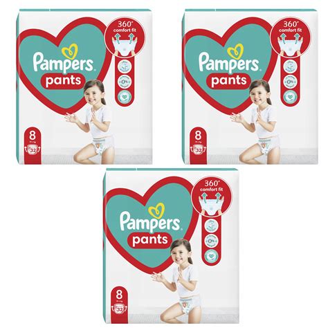 PAMPERS PANTS PIELUCHOMAJTKI 19KG ROZMIAR 8 32SZT 13177119632 Allegro Pl