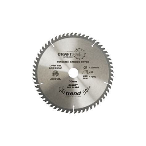 Trend CSB 21560 TCT CraftPro Fine Trim Finishing Sawblades For A