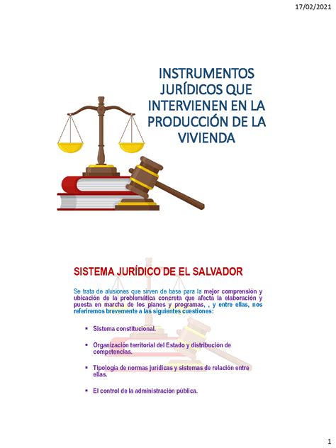 Solution Tema Instrumentos Jur Dicos Que Intervienen En La Producci