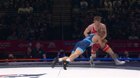 Kyle Dake returns to Olympics with Trials win vs. Jason Nolf | NBC Olympics