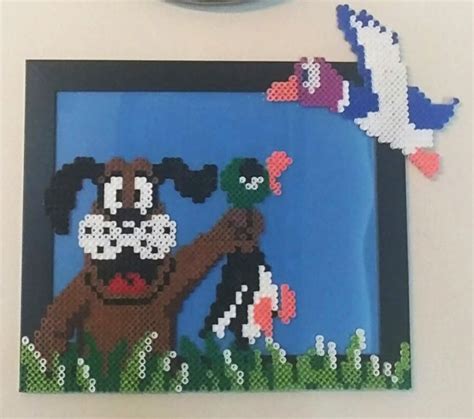 Nes Duck Hunt Perler Art Aftcra