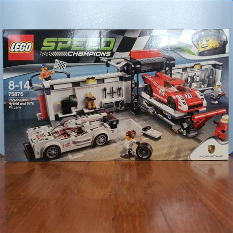 Lego Porsche Hybrid And K Pit Lane Hobbies Toys Toys