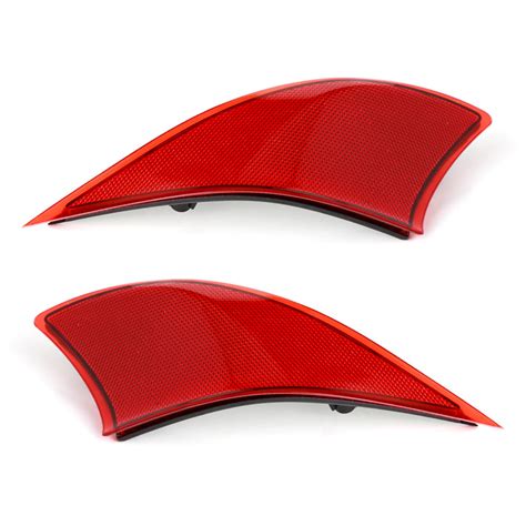 Oe Red Lens Rear Bumper Reflector Lenses Compatible With 2014 2020 Lex