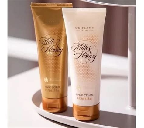 Set Crema Y Exfoliante Manos Milk Honey Oriflame Env O Gratis