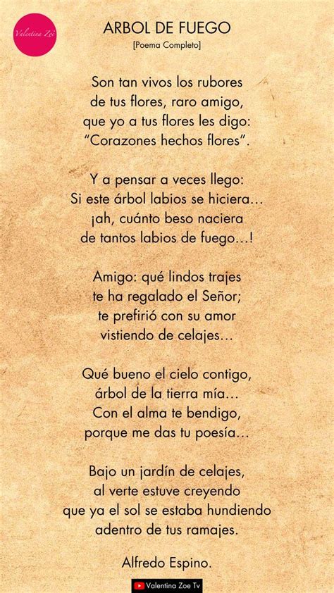 Arbol de Fuego Alfredo Espino Libro de poesía Frases sabias de