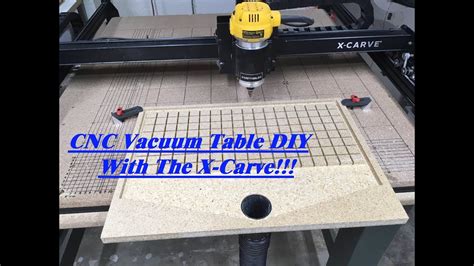 How To Make A Vacuum Table Using Two Stage Carving For Your Cnc Youtube