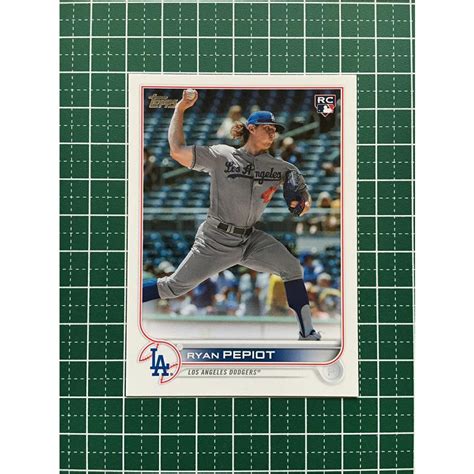 Topps Mlb Update Us Ryan Pepiot Los Angeles Dodgers