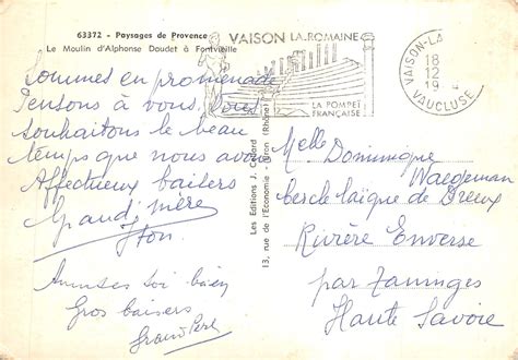 84 FONTVIEILLE MOULIN D ALPHONSE DAUDET N T574 C 0079 EBay